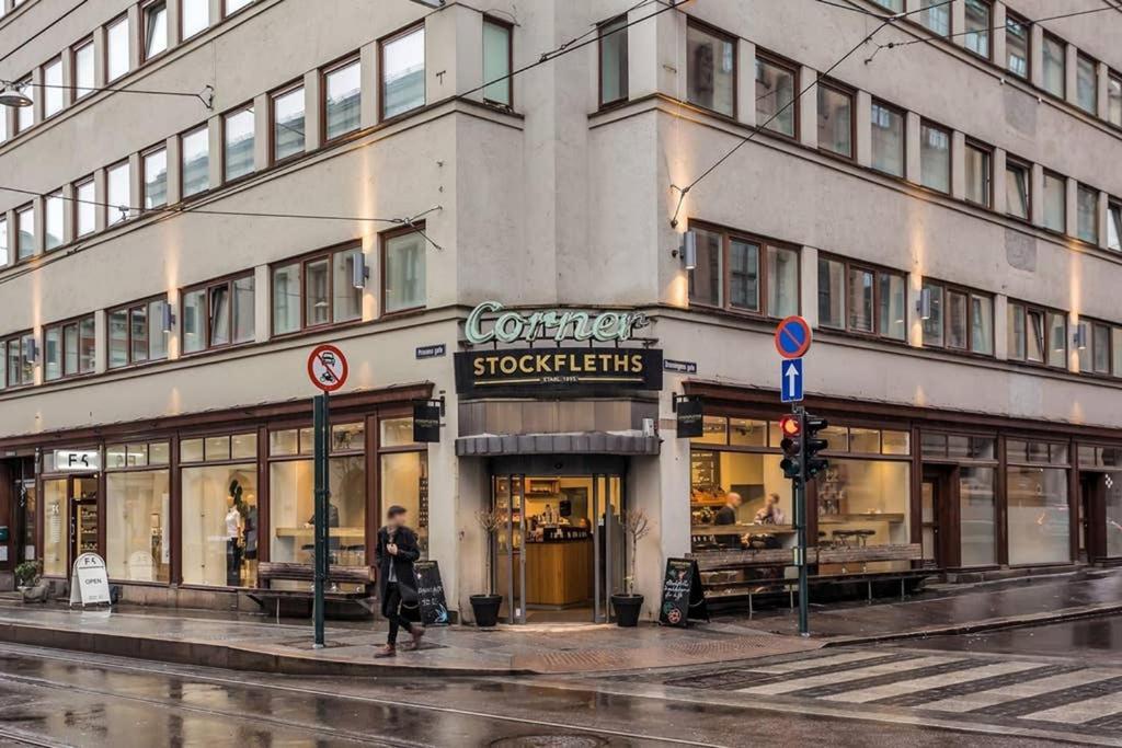 Nordic Host Luxury Apts - Prinsens Gate - Large Mezzanine Studio Осло Экстерьер фото